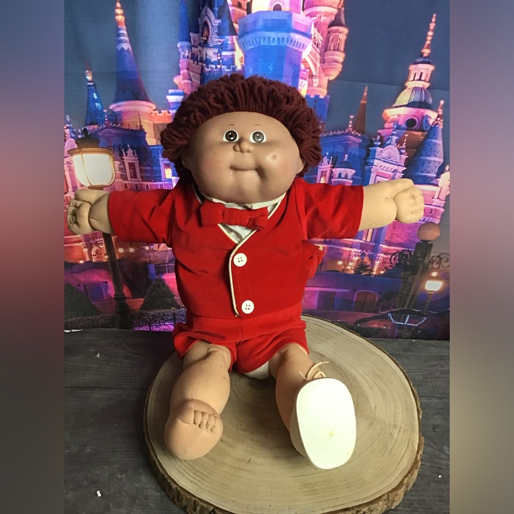 Vintage cabbage patch kids 1982 Denny franklin orginal clothes -preowned